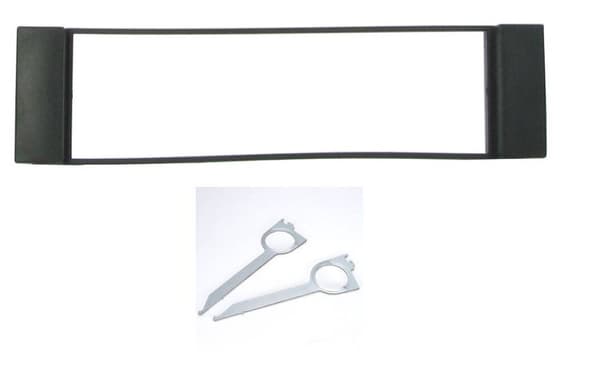RADIO STEREO FACIA FASCIA PANEL SURROUND PANEL FP-18-00 PC5-93 KEYS FOR AUDI A3