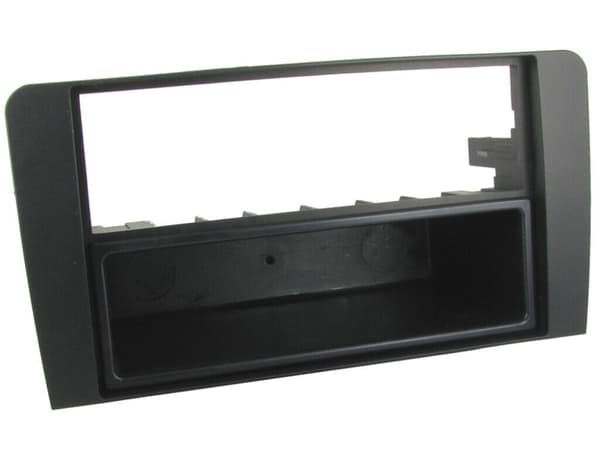 Black Car Stereo Single Din Fascia Facia Surround Trim Panel For AUDI CT24AU09