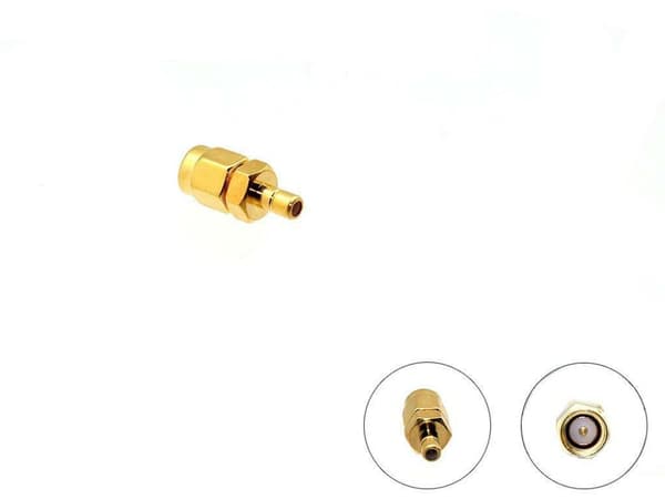 AUTODAB SMA to SMB Car Radio Stereo Aerial Antenna Connector Adaptor Convertor