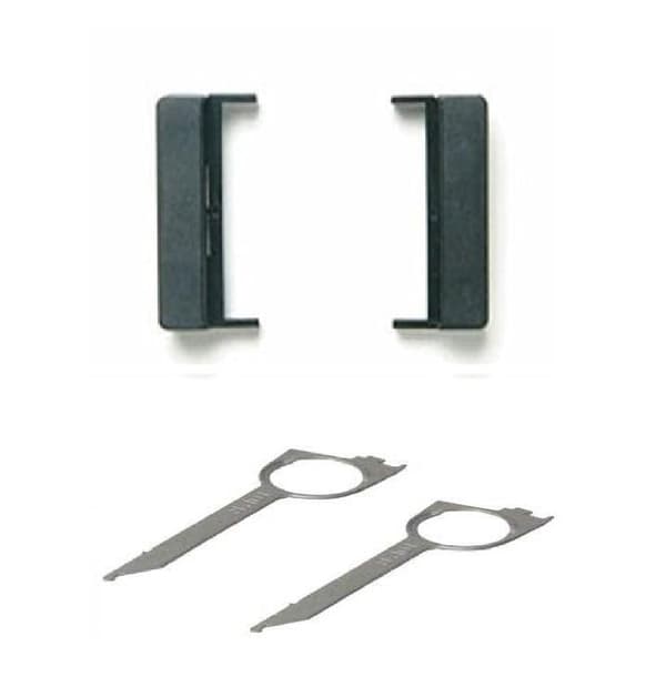 RADIO STEREO FACIA FASCIA SURROUND FP-05-00 + FREE KEYS FITS AUDI A4 / CABRIOLET