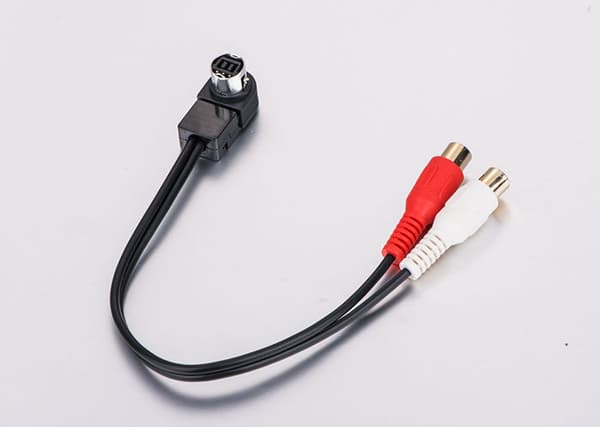 J-LINK AUX INPUT ADAPTER ADAPTOR CABLE LEAD HARNESS FITS IPOD MP3 KS-U57 FOR JVC