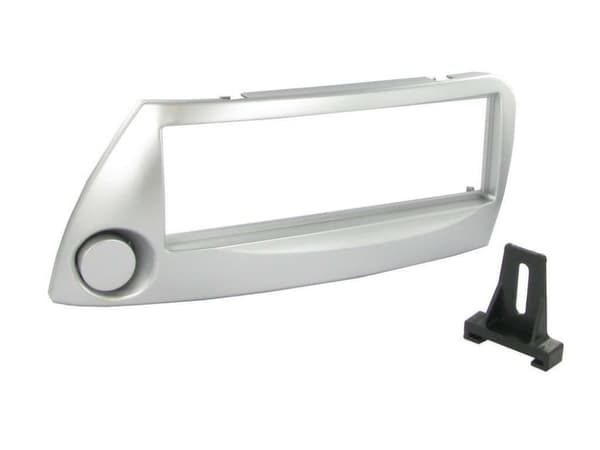 CD RADIO STEREO FASCIA FACIA ADAPTOR PLATE SILVER FITS FORD KA STREET KA