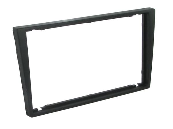 Black Car Stereo Radio Double Din Fascia Panel For Vauxhall Vectra C 2002-2004