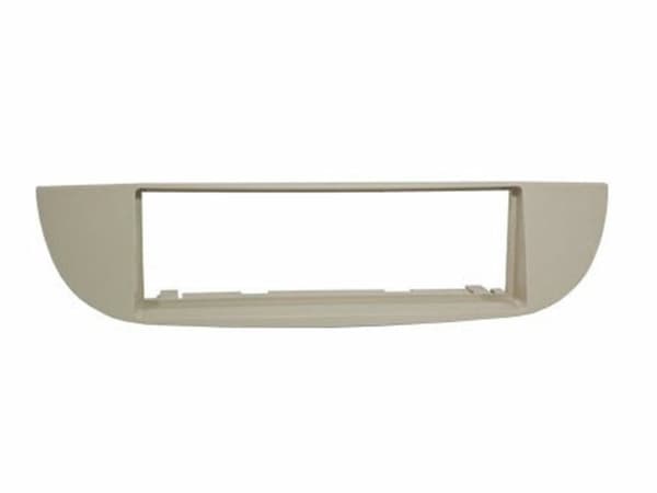 RADIO STEREO SINGLE DIN FASCIA FACIA SURROUND PLATE PANEL BEIGE FOR FIAT 500
