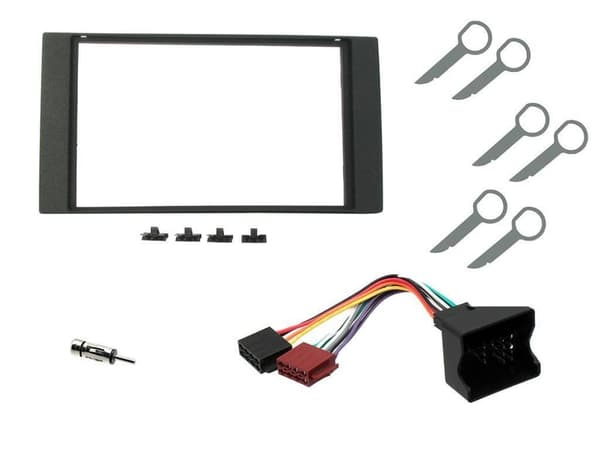 STEREO PANEL RADIO DOUBLE DIN FASCIA FACIA FITTING KIT FOR FORD C-MAX FOCUS