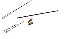 CAR RADIO/STEREO UNIVERSAL ALLOY AERIAL ARIEL MAST ANTENNA BEE-STING SILVER