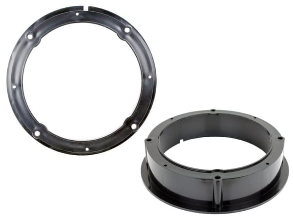 FRONT & REAR DOOR SPEAKER ADAPTORS RINGS SAK-3103 165mm 6.5″ FOR VW POLO 99-05