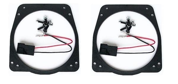 SAK-1505 130MM FRONT DOOR SPEAKER ADAPTOR KIT FOR FORD FIESTA  MK3 1991 - 1995