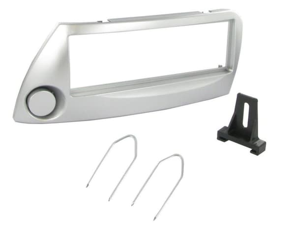 CD RADIO STEREO FASCIA SILVER FP-07-03 + KEYS FITS FORD STREET KA