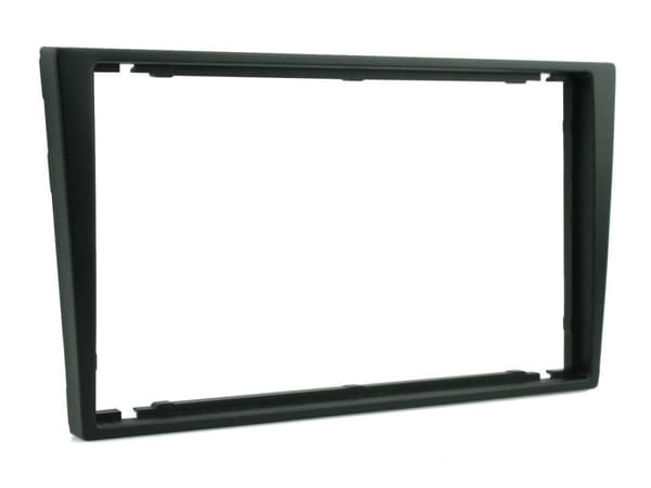 CT24VX35 BLACK DOUBLE DIN RADIO FACIA FASCIA SURROUND PANEL FOR VAUXHALL VECTRA