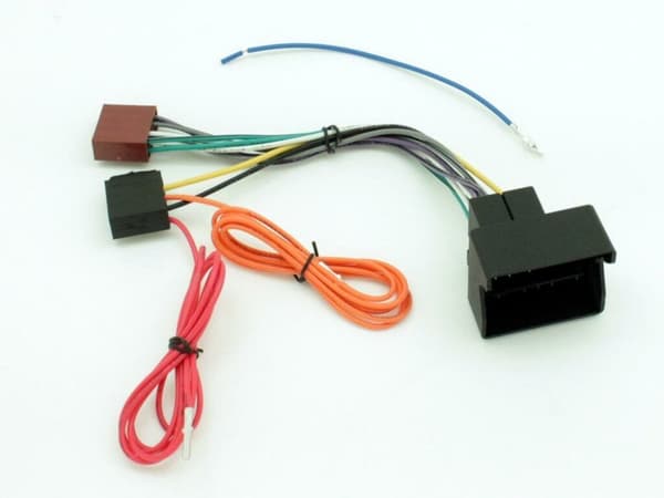 CD RADIO STEREO HEADUNIT QUADLOCK ISO WIRING HARNESS LEAD ADAPTOR FOR VW SKODA