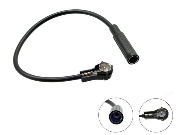 CONNECTS 2 CT27AA03 CD RADIO STEREO AERIAL ANTENNA DIN TO ISO FEMALE ADAPTOR
