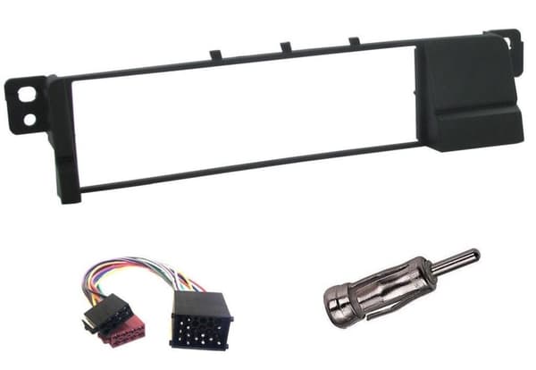 Car Stereo Radio Fascia Facia Panel ISO Aerial Kit Fits BMW 3 Series E46 98-02