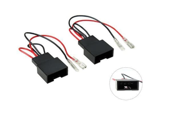 Front Car Speaker Adaptor Plug Lead Connectors For BMW 3 Series E46 1998-2006