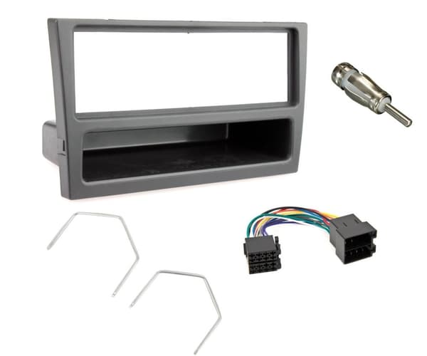 FOR VAUXHALL OMEGA 2000 ONWARDS CD RADIO STEREO FACIA FASCIA KIT BLACK FP-19-00