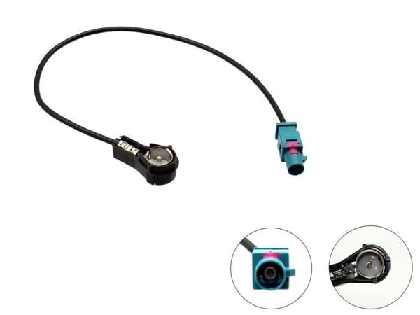 CT27AA18 CD RADIO HEADUNIT DIN ANTENNA AERIAL ADAPTER LEAD FITS JEEP COMPASS