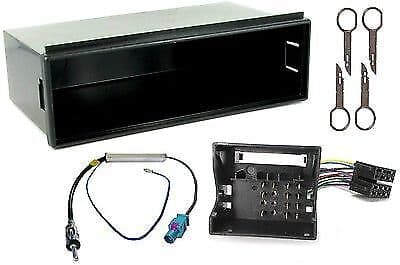 FOR VW JETTA DOUBLE - SINGLE DIN CD FACIA FASCIA PANEL SURROUND TRAY FULL KIT