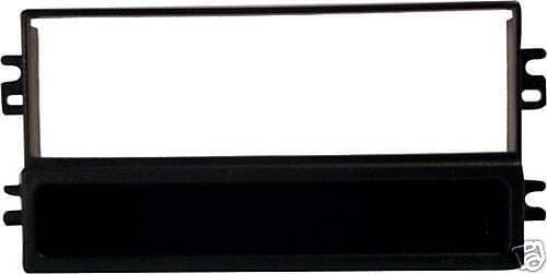CD RADIO STEREO SINGLE DIN FACIA FASCIA SURROUND TRIM FITS FOR KIA SPORTAGE 99>