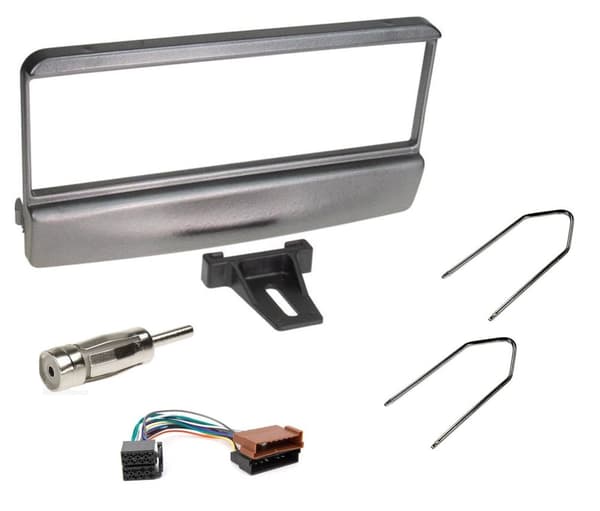 CD RADIO STEREO FASCIA FACIA PLATE FP-07-00S FITTING KIT SILVER FOR FORD FIESTA