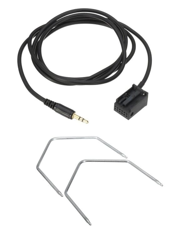 STEREO AUX IN INPUT ADAPTER CABLE LEAD MP3 3.5MM JACK + KEYS FOR VAUXHALL TIGRA