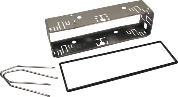 CD RADIO UNIVERSAL RADIO MOUNTING METAL CAGE DIN SIZE KIT PC5-83 REMOVAL KEYS