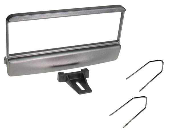CD RADIO STEREO FASCIA FACIA PANEL FP-07-00S SILVER + KEYS FITS FORD FIESTA PUMA