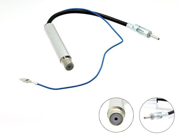 CT27AA08 CAR STEREO AMPLIFIED BOOSTER AERIAL ANTENNA FOR VW POLO GOLF PASSAT