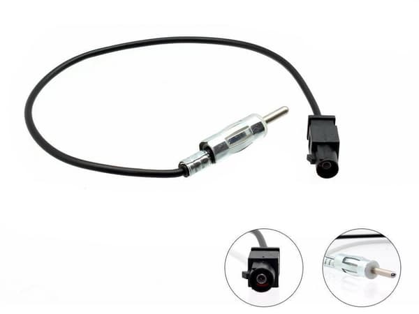 CT27AA06 CD FAKRA-DIN AERIAL ANTENNA ADAPTOR FOR VAUXHALL ZAFIRA AGILA VIVARO