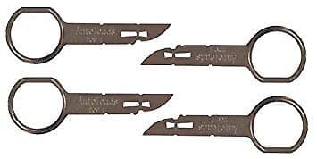 CD RADIO RELEASE KEYS PINS FOR FORD MONDEO TRANSIT FOCUS FIESTA 6000 6006 CDC