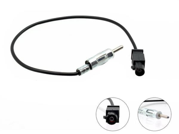 CT27AA06 RADIO FAKRA-DIN AERIAL ANTENNA ADAPTOR FOR VW CALIFORNIA EOS FOX POLO