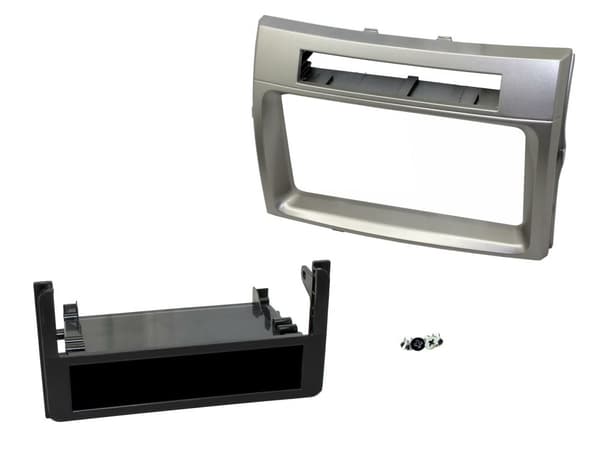 CD RADIO STEREO FACIA FASCIA SILVER CT24TY14 FOR TOYOTA COROLLA-VERSO 2004-2007