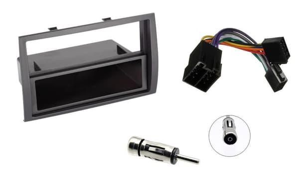 RADIO SINGLE DIN FITTING KIT FACIA FASCIA PANEL TRIM FOR FIAT DUCATO 2006-2011