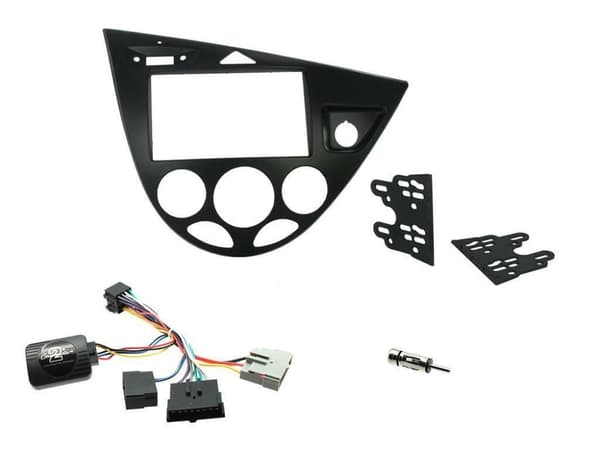 CTKFD57 CD STEREO RADIO FACIA FASCIA FULL KIT FOR FORD FOCUS 1999 - 2004