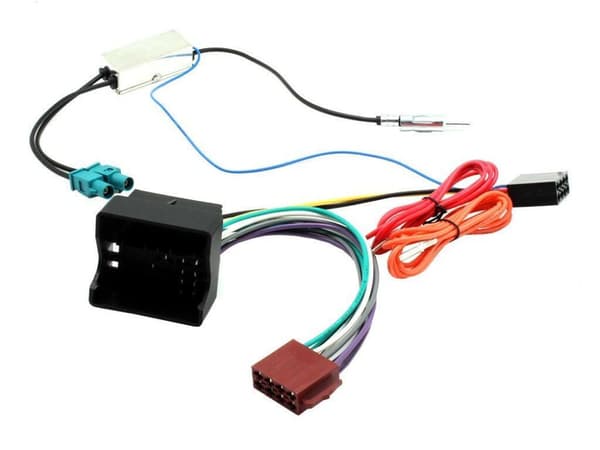 CD RADIO STEREO HEADUNIT ISO WIRING HARNESS LEAD CT20VW04 FOR VW AUDI SKODA SEAT