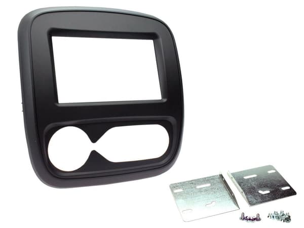 RADIO STEREO DOUBLE DIN FACIA FASCIA KIT CT23RT16 FOR RENAULT TRAFIC 14 ONWARD