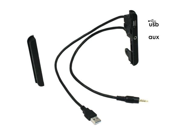 STEREO DOUBLE DIN BRACKETS WITH USB & AUX CT23TY62 FOR TOYOTA RAV4 MR2 CELICA