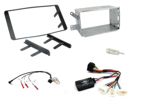 CTKTY04 CD STEREO RADIO FACIA FASCIA FULL KIT FOR TOYOTA FORTUNER 2007 ONWARDS
