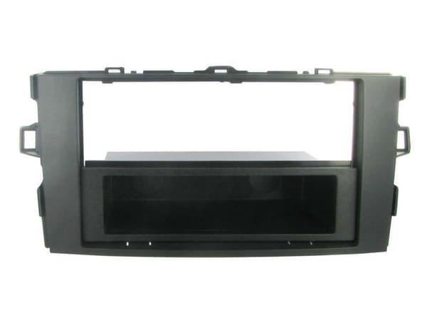 CD RADIO STEREO FASCIA FACIA DARK GREY CT24TY37 FOR TOYOTA AURIS FRAME POCKET