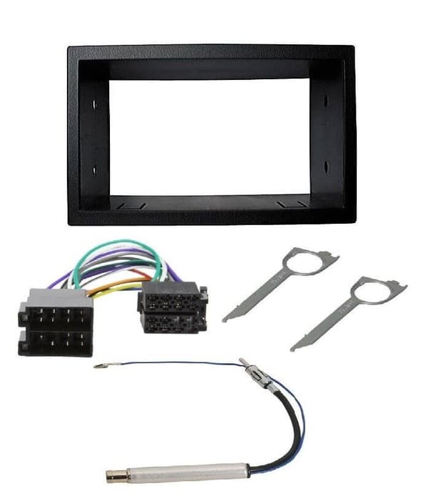 RADIO STEREO FACIA FASCIA PANEL DOUBLE FITTING KIT CT24VW08 FOR VW GOLF MK4 BOR