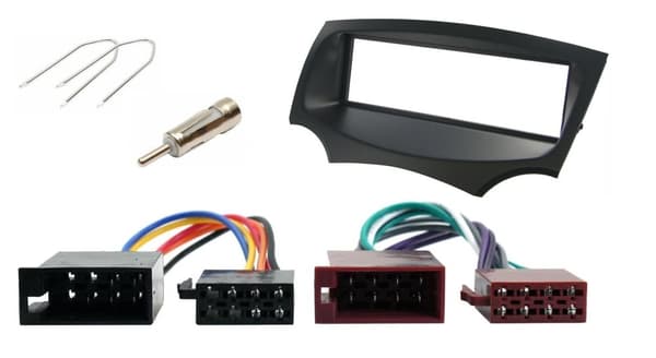 Single Din Facia Fascia Panel Surround Iso Harness Keys Adaptor Kit For Ford KA