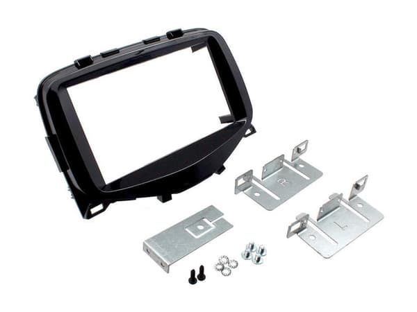 CD RADIO DOUBLE DIN FACIA FASCIA PANEL SURROUND CT23CT09 FITS CITROEN C1
