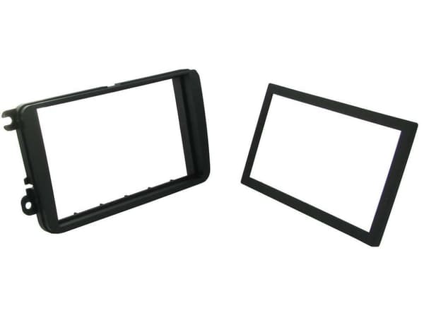 RADIO STEREO FACIA FASCIA CT24VW14 FOR VW GOLF TOURAN EOS FRAME ONLY BLACK