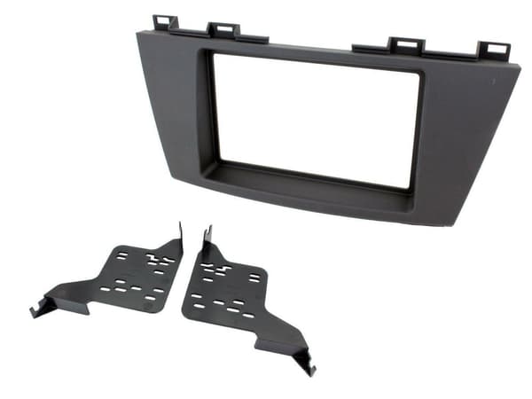 CD RADIO STEREO FACIA FASCIA CT23MZ11 FOR MAZDA 5 2010 ONWARDS BLACK DOUBLE DIN
