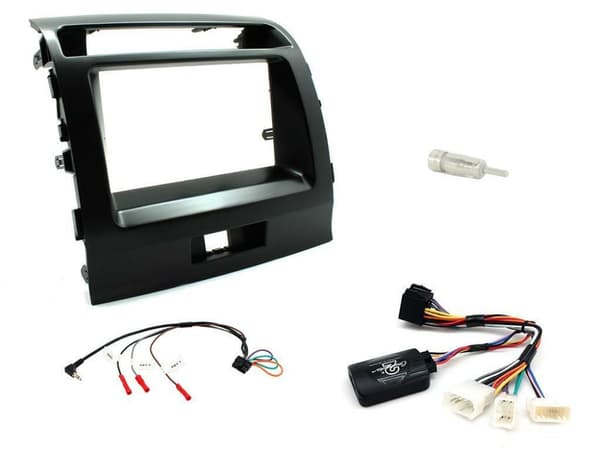 CTKTY05 CD STEREO RADIO FACIA FASCIA FULL KIT FOR TOYOTA LANDCRUISER 2008 ONWARD