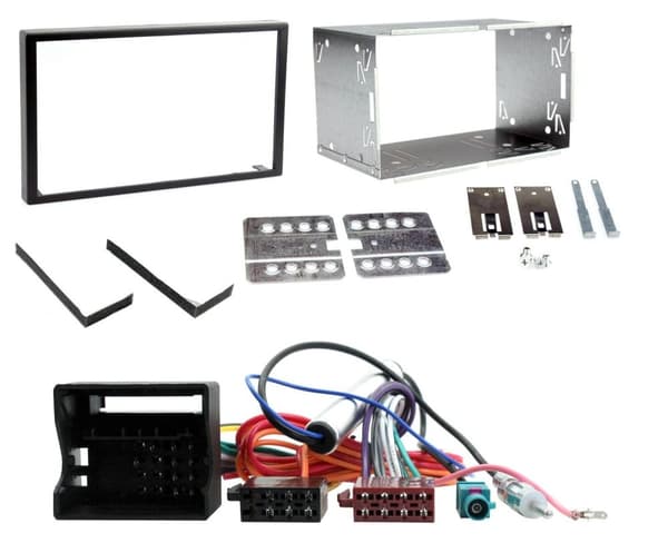 Stereo Double Din Fascia Harness Aerial Adaptor For Vauxhall Astra Corsa Zafira
