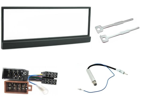 STEREO SINGLE FACIA FASCIA PANEL SURROND CT24SK01 KIT FOR SKODA FABIA 1999-2004