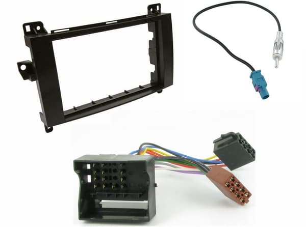 CT24MB16 CD RADIO STEREO DOUBLE DIN KIT FACIA FASCIA SURROUND FOR MERCEDES VW