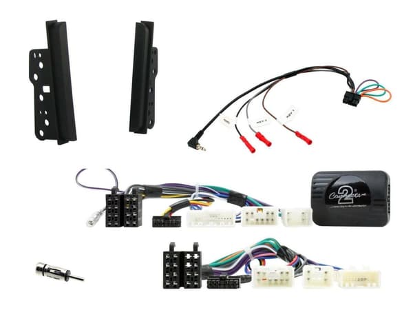 CTKTY23 DOUBLE DIN FACIA BRACKETS STEERING CONTROLS FOR TOYOTA CELICA MR2 RAV4