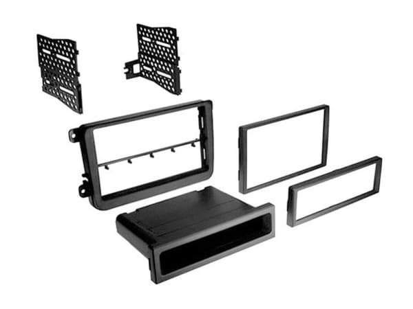 CT24VW09 SINGLE DOUBLE DIN FACIA FASIA PANEL TRIM FOR VW SCIROCCO MAGTAN FUSCA