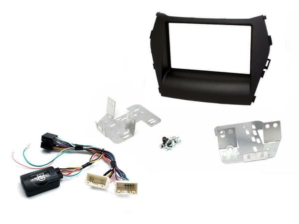 CTKHY07 CD STEREO RADIO FACIA FASCIA FULL KIT FOR HYUNDAI SANTA-FE 2013 ONWARDS